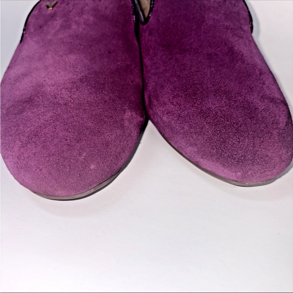Vionic Womens 8.5 Carnegie Mules Loafers Shoes
Purple Suede comfort insole slide - Picture 4 of 12